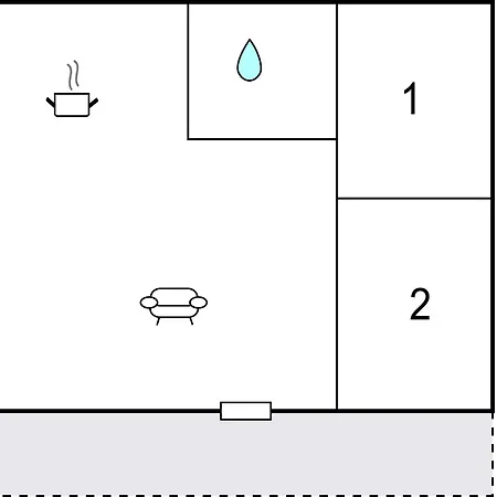 2 Bedroom Amazing In Middelhagen Prázdninový dům